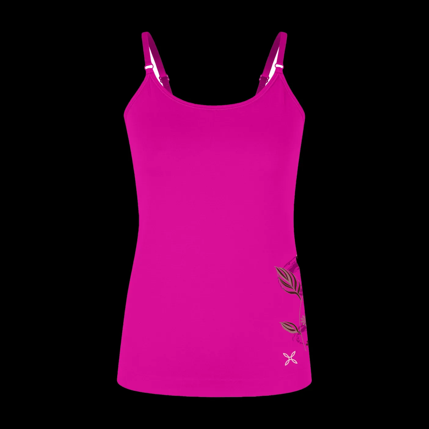 FLOWER SEAMLESS CANOTTA WOMAN