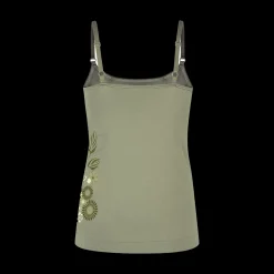 FLOWER SEAMLESS CANOTTA WOMAN