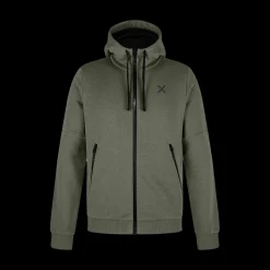 LOGO COTTON HOODED MAGLIA