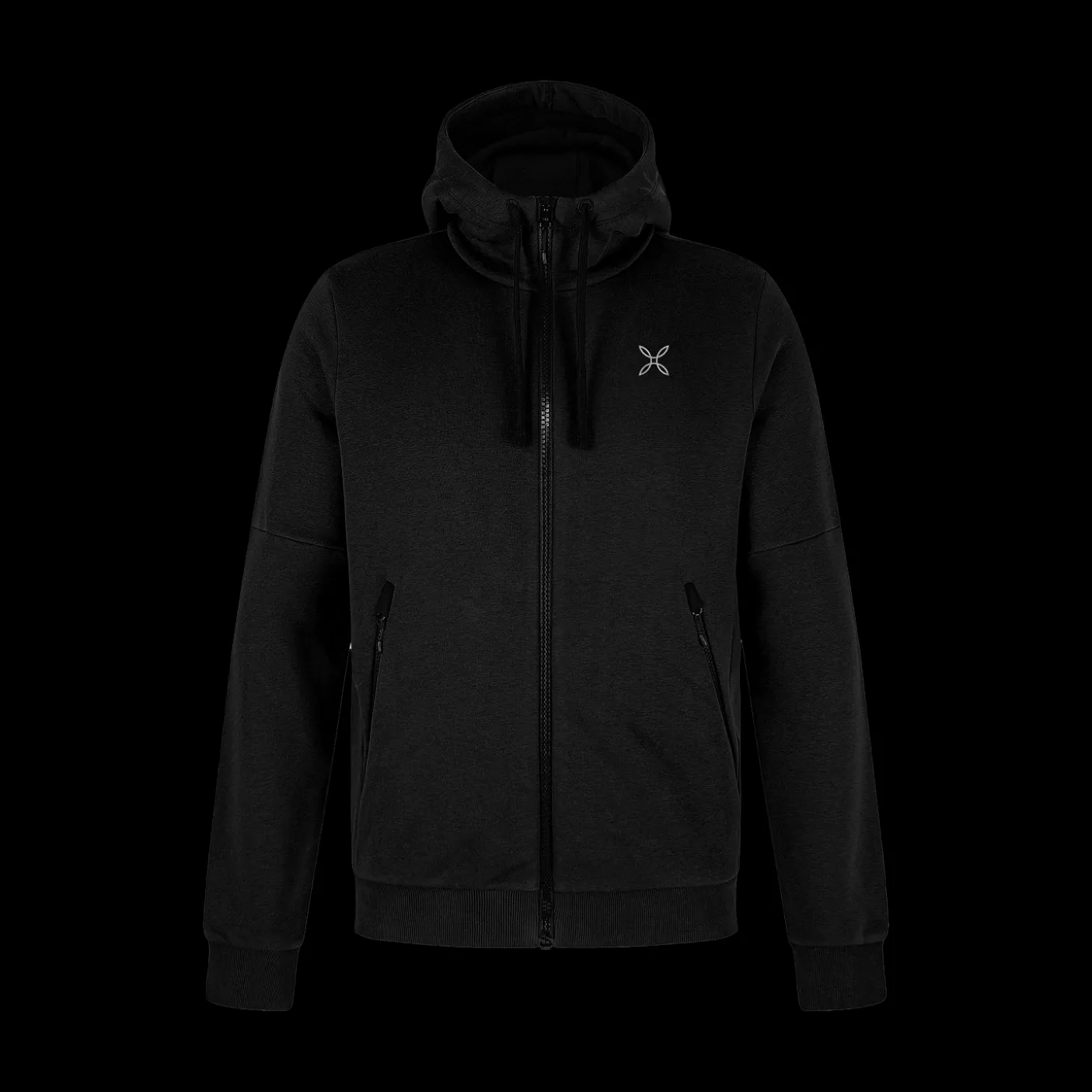 LOGO COTTON HOODED MAGLIA