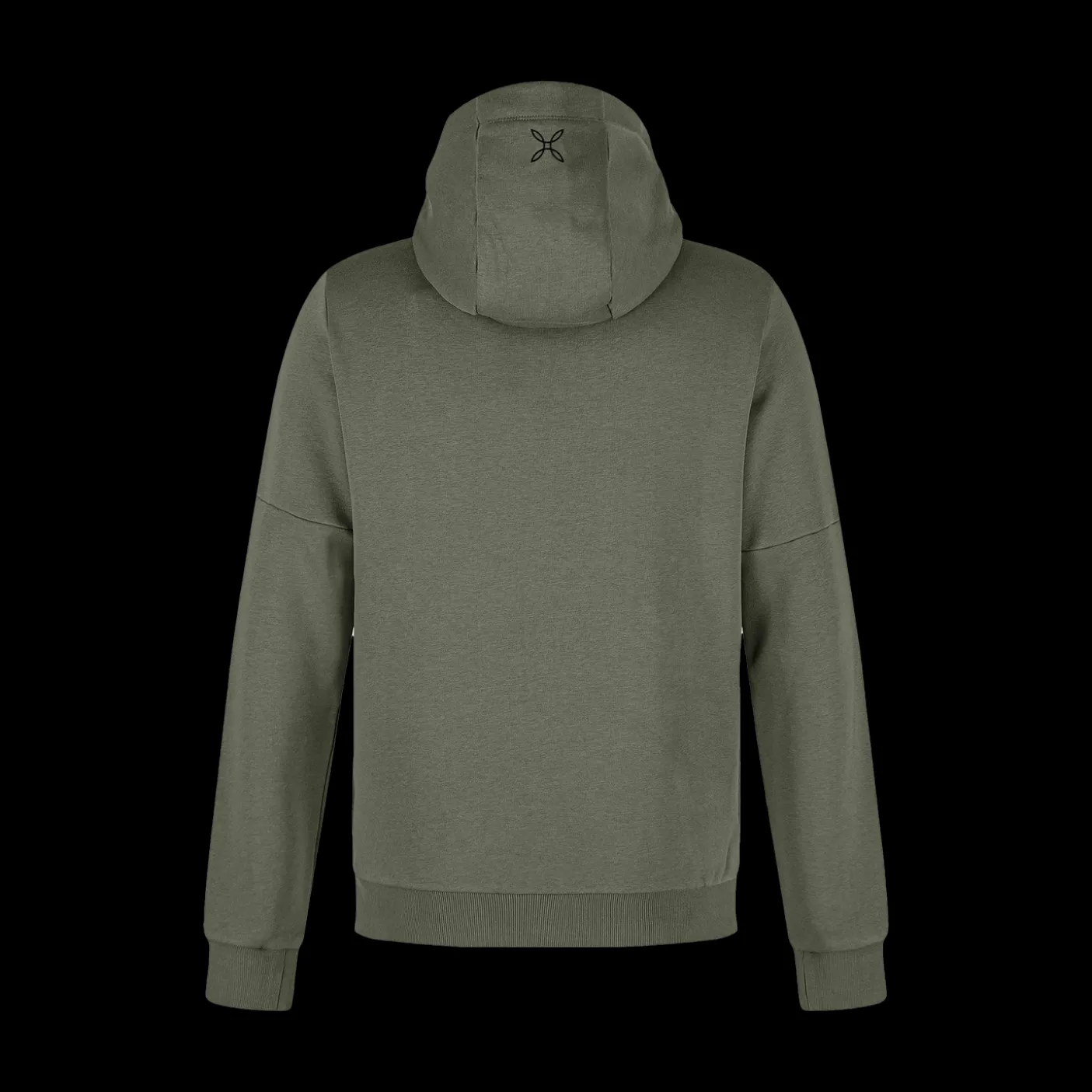 LOGO COTTON HOODED MAGLIA
