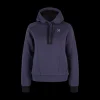 LOGO COTTON HOODED SWEATER WOM