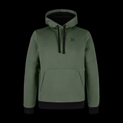 LOGO COTTON HOODED SWEATER