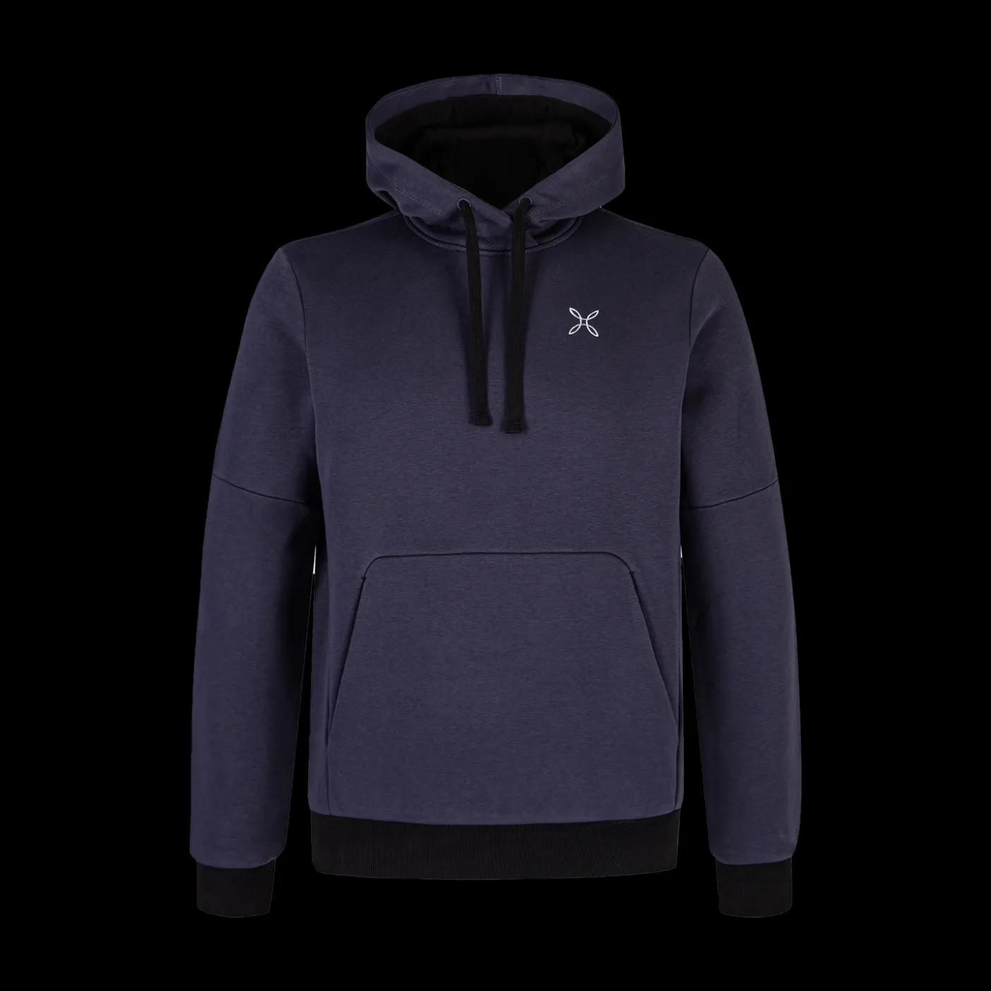 LOGO COTTON HOODED SWEATER