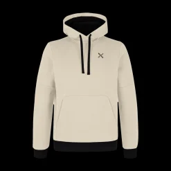 LOGO COTTON HOODED SWEATER