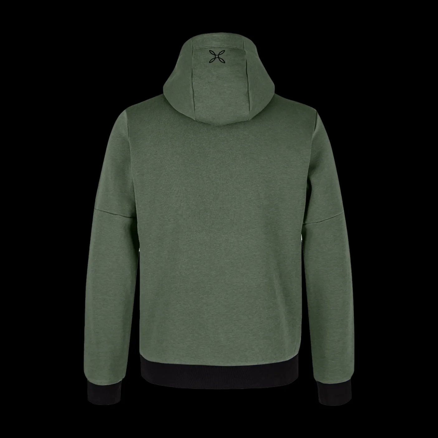 LOGO COTTON HOODED SWEATER