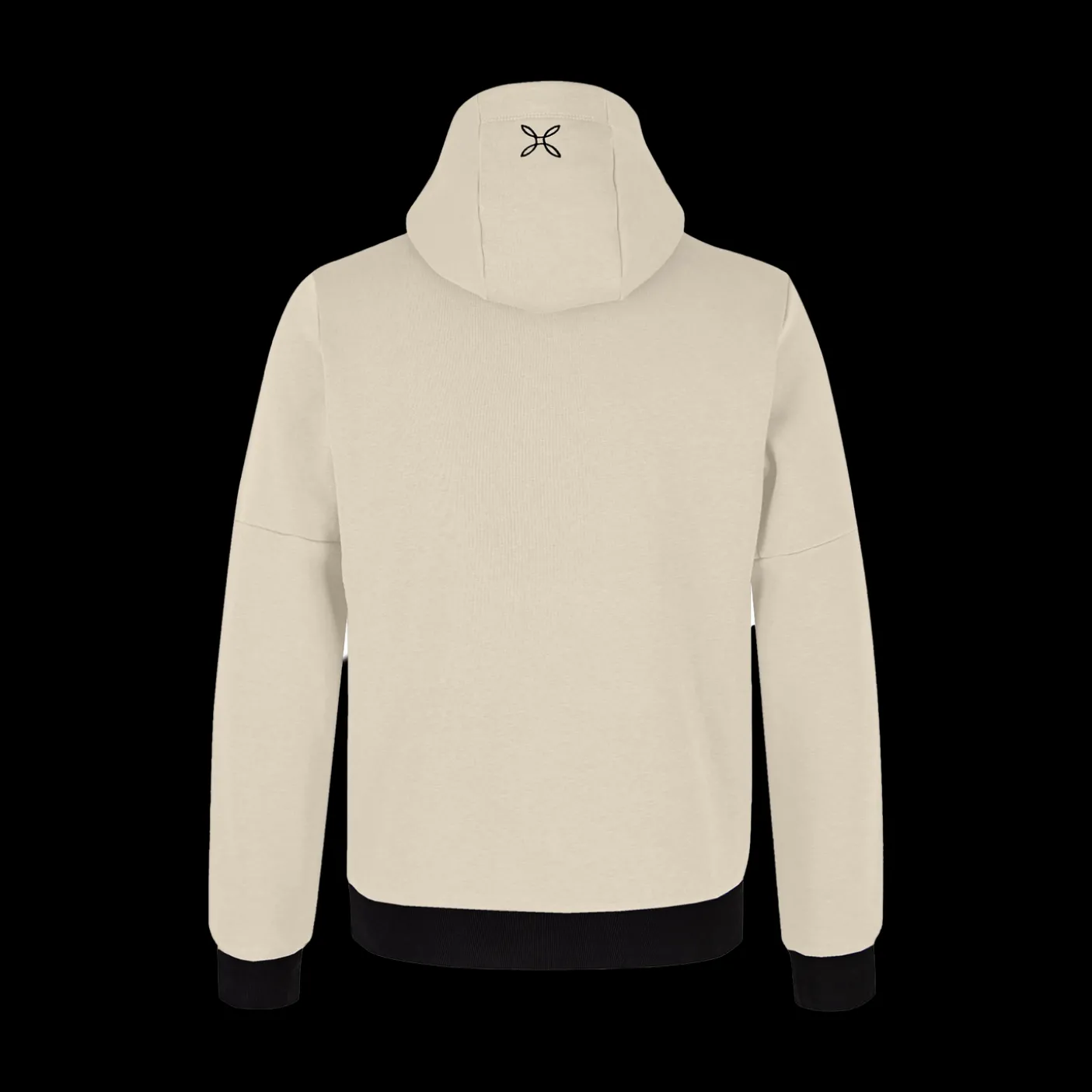 LOGO COTTON HOODED SWEATER