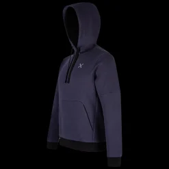 LOGO COTTON HOODED SWEATER