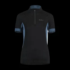 MERINO TRENDY ZIP T-SHIRT WOM.
