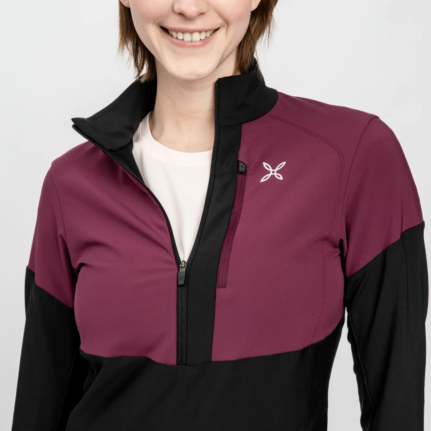 SPITZE ZIP MAGLIA WOMAN