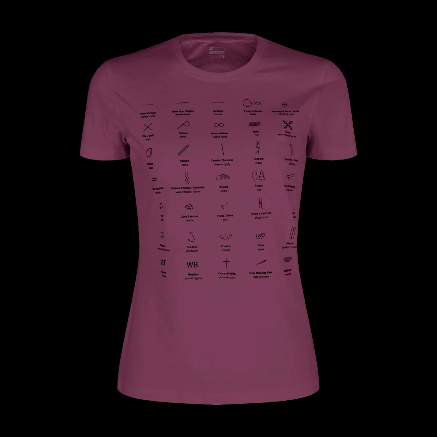 TOPOGRAPHIC T-SHIRT WOMAN