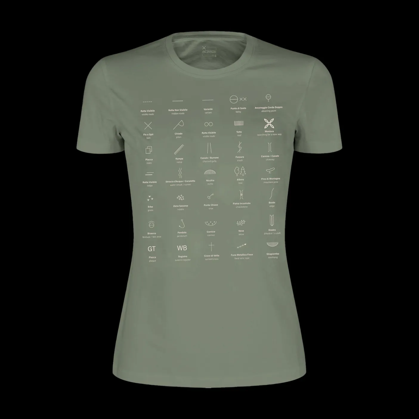 TOPOGRAPHIC T-SHIRT WOMAN